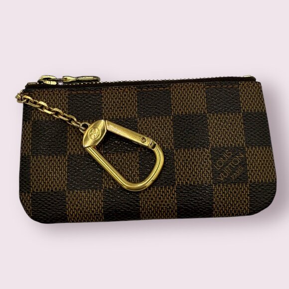 Louis Vuitton Damier Ebene Key Cles - Picture 1 of 6